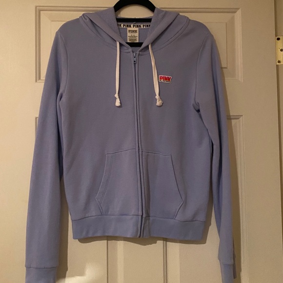 PINK V.S. Zip Up Lavender Hoodie - Picture 1 of 2